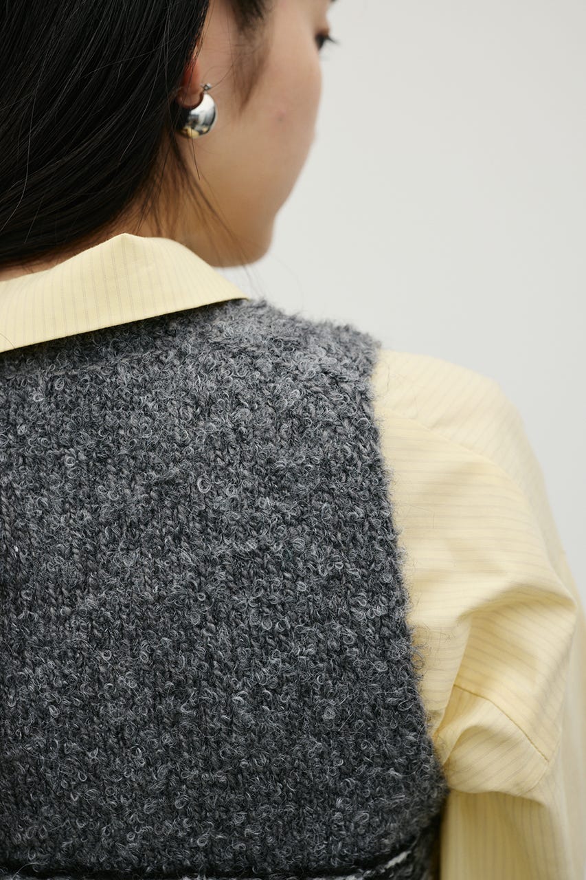 フェアアイルニットベスト GRY FREE