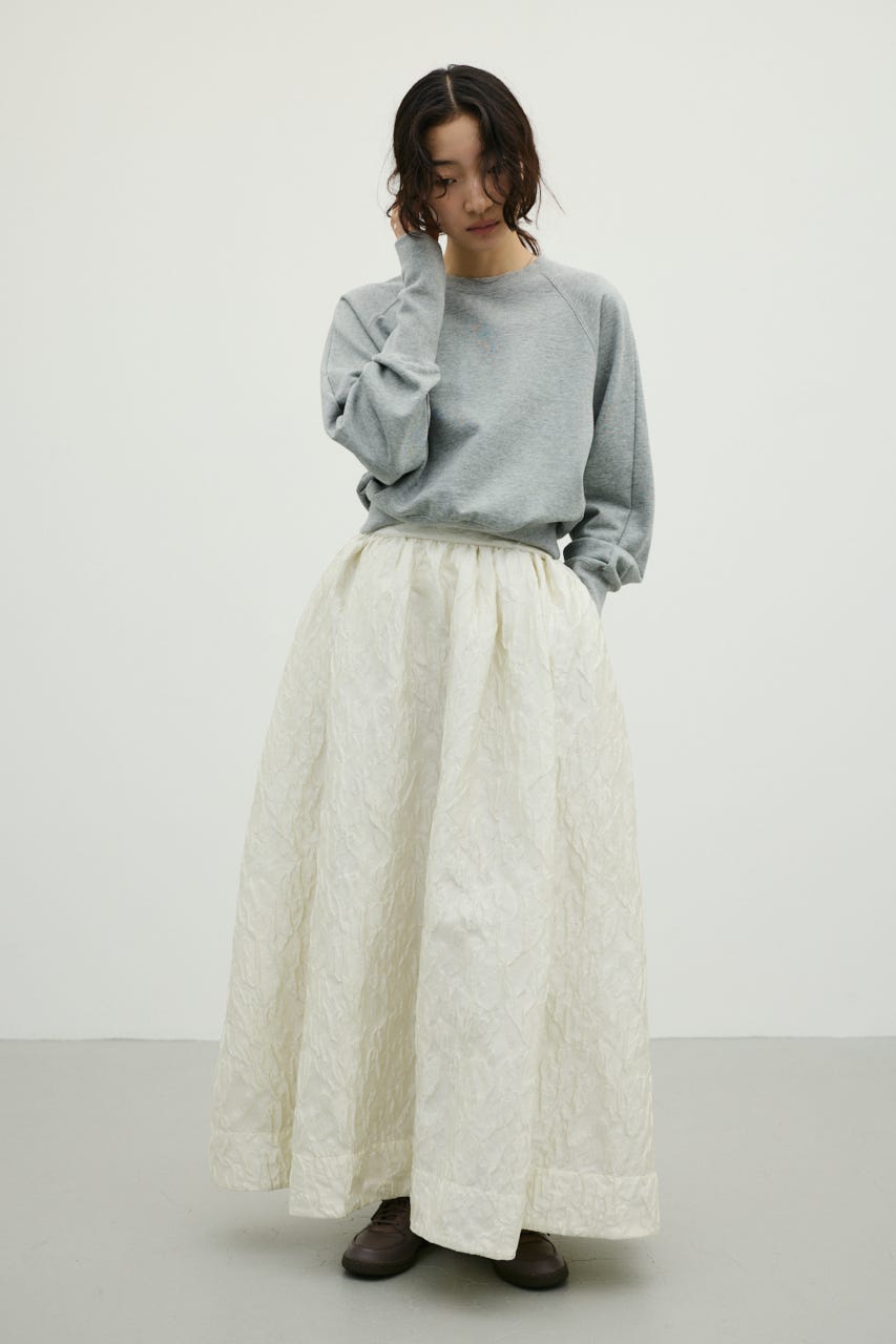 コンパクトスウェットトップ T.GRY FREE