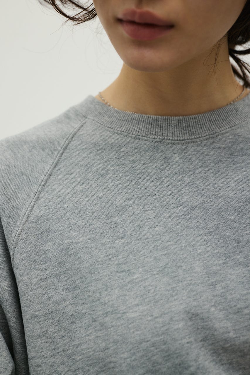 コンパクトスウェットトップ T.GRY FREE