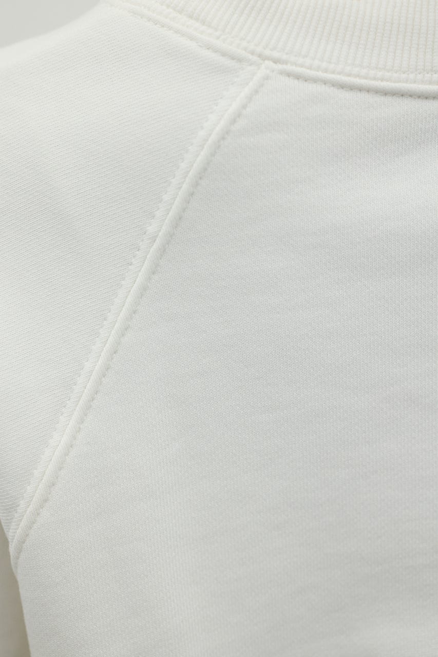 コンパクトスウェットトップ WHT FREE