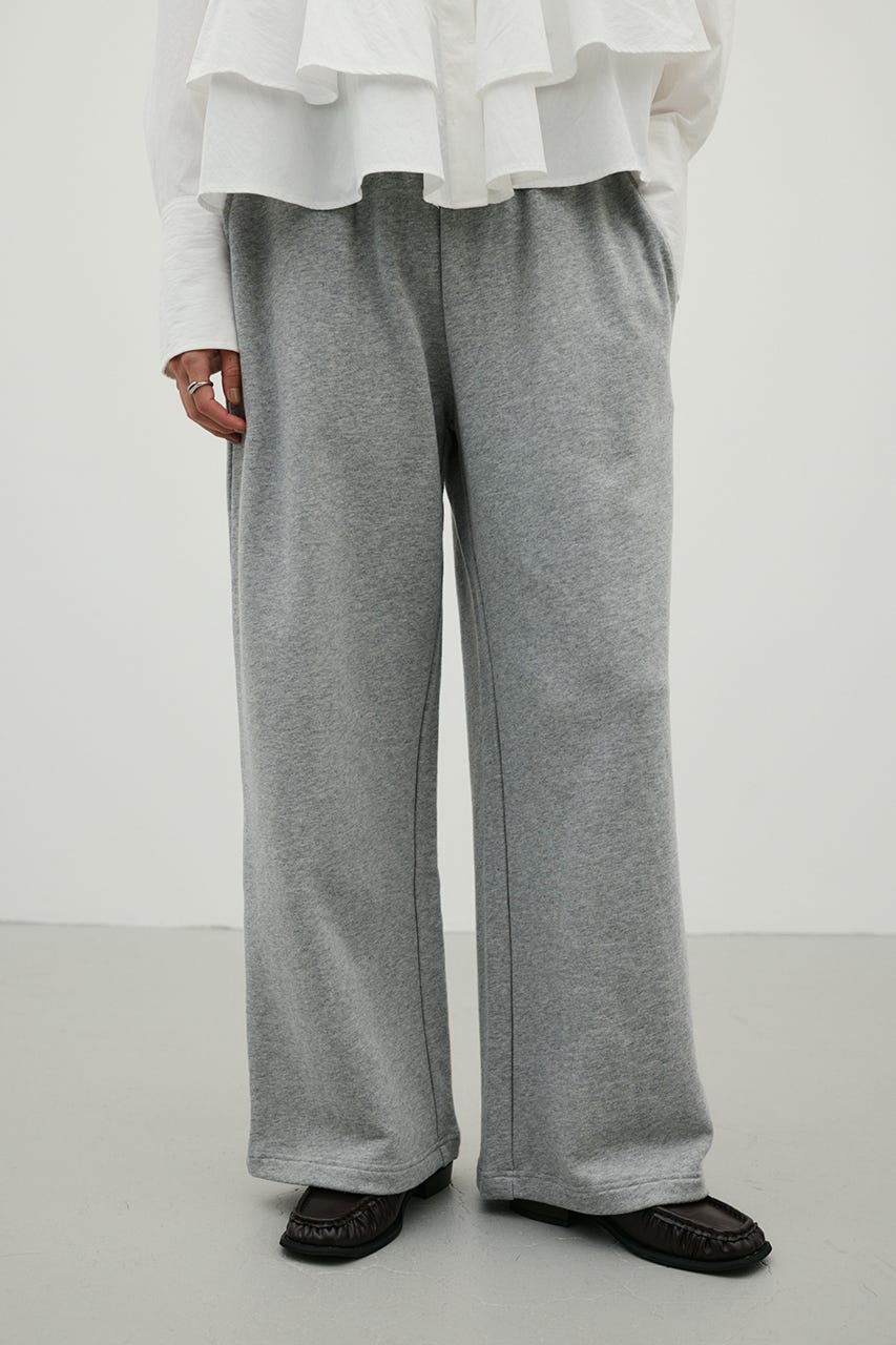 ダブルウエストスウェットパンツ T.GRY M