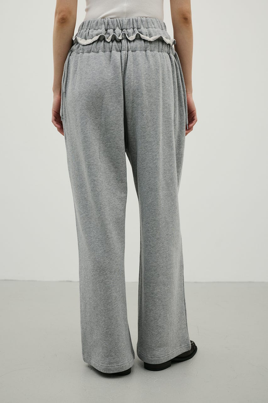 ダブルウエストスウェットパンツ T.GRY M