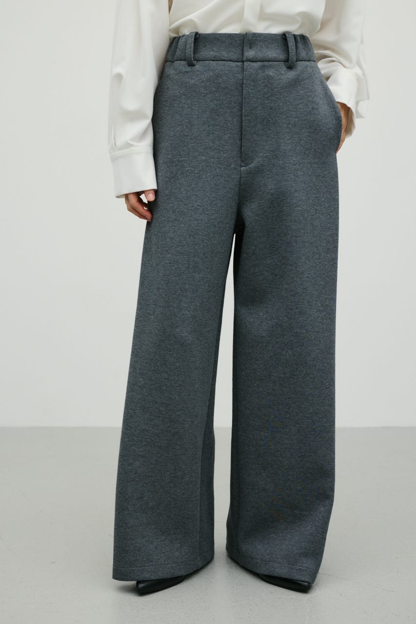 ダンボールワイドタックパンツ GRY S