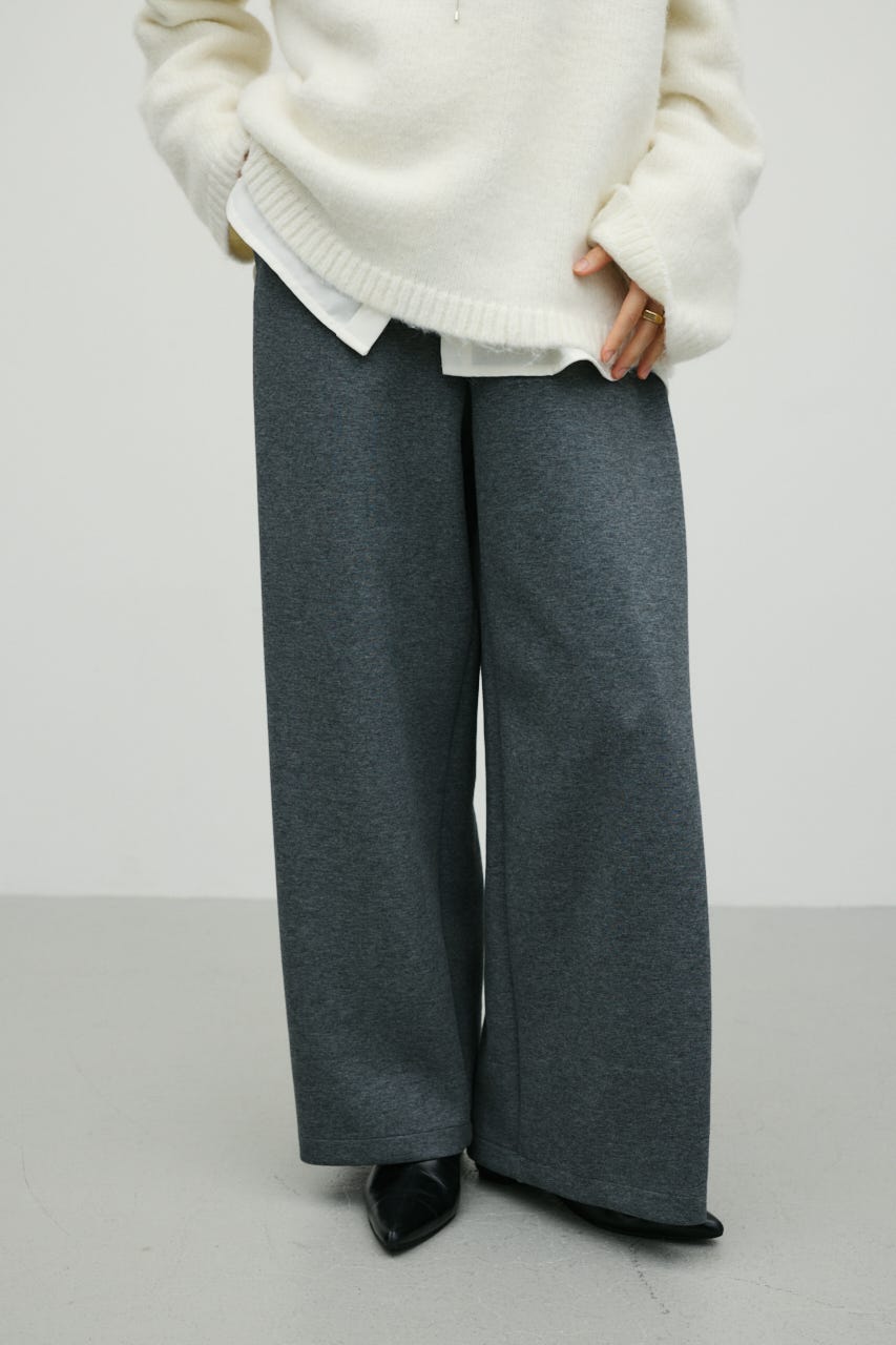 ダンボールワイドタックパンツ GRY S