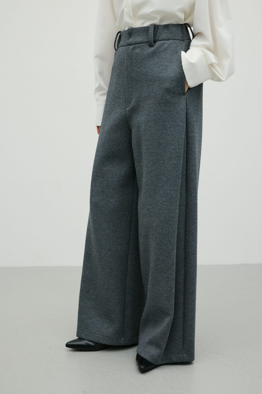 ダンボールワイドタックパンツ GRY S