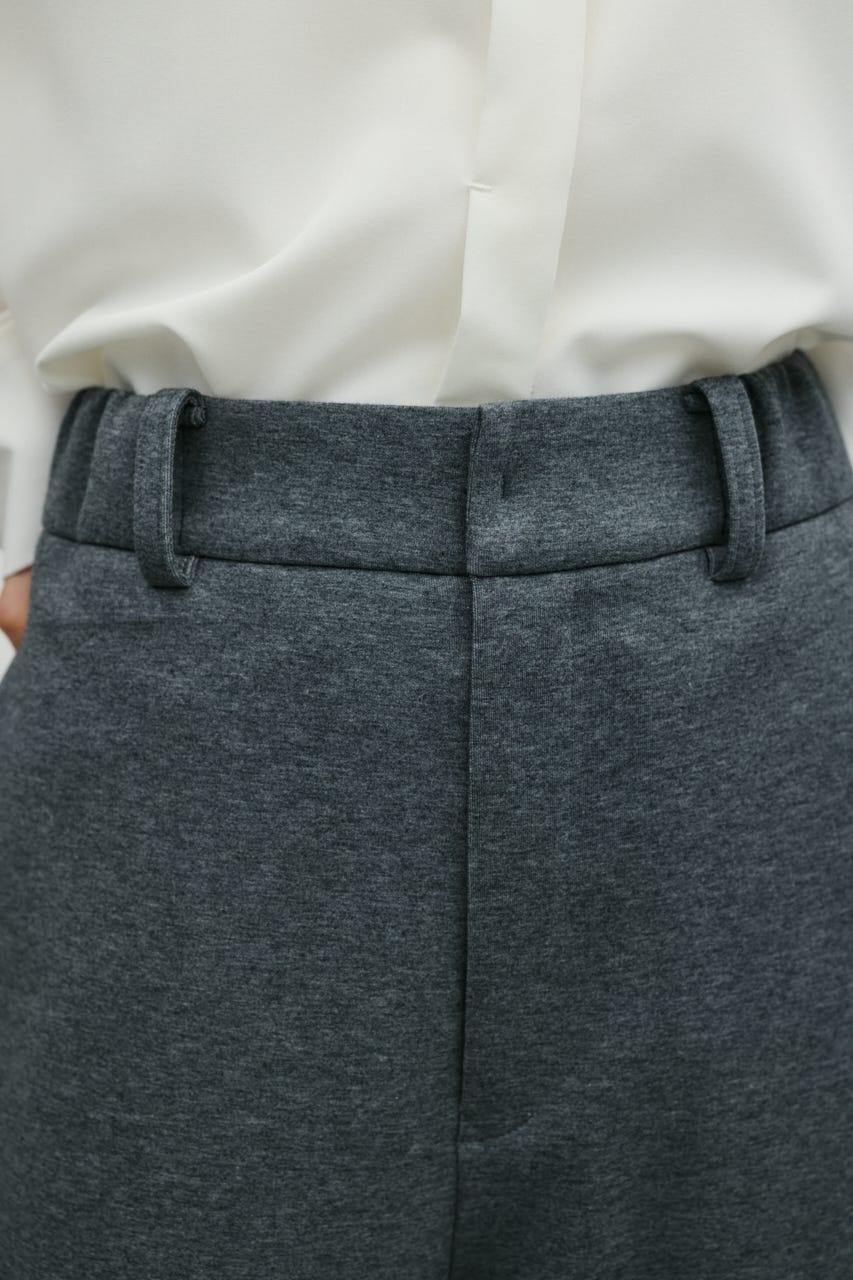ダンボールワイドタックパンツ GRY S