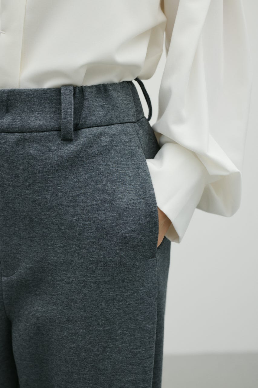 ダンボールワイドタックパンツ GRY S