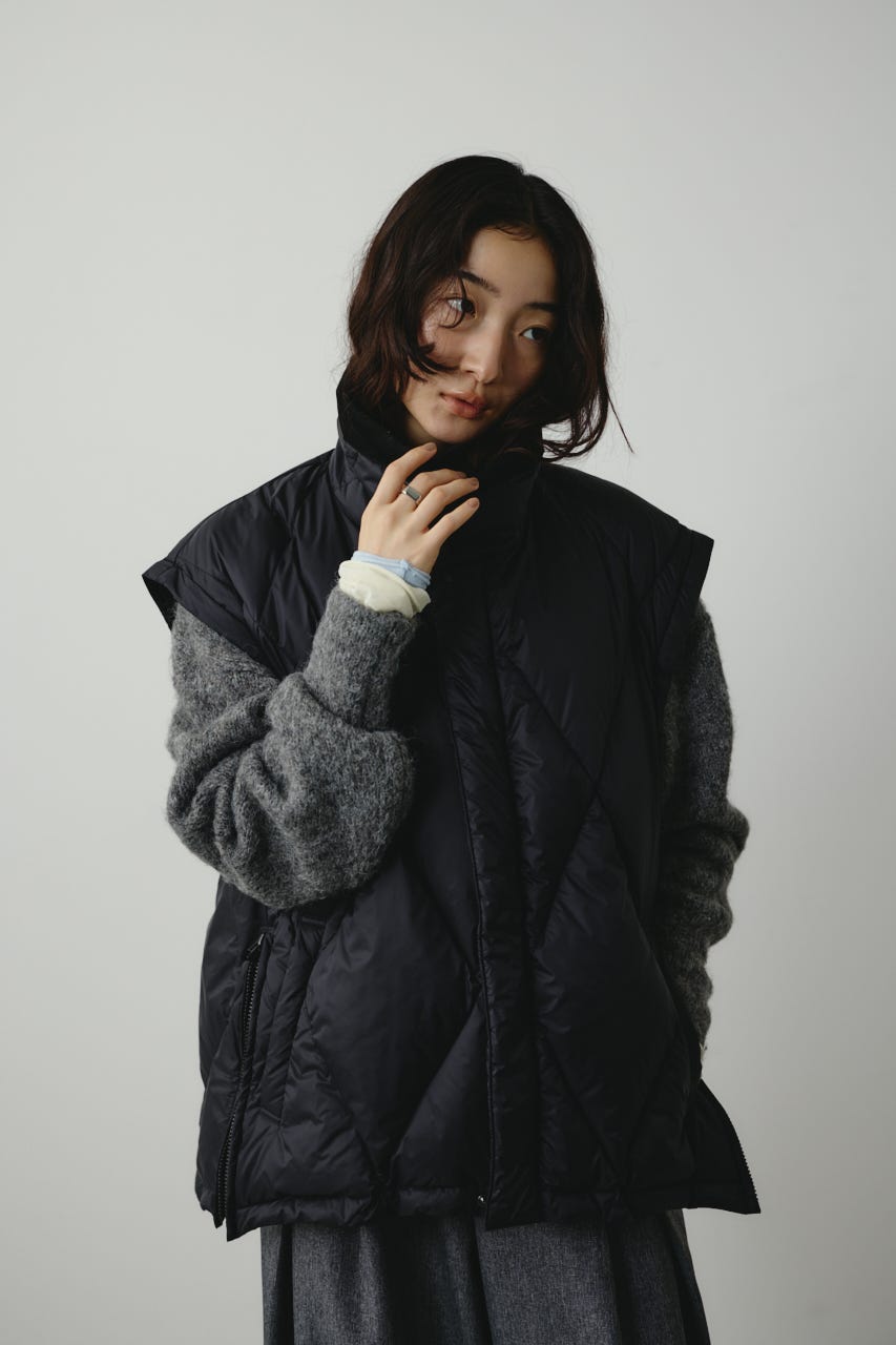 【別注】TAIONデタッチャブルダウン BLK FREE