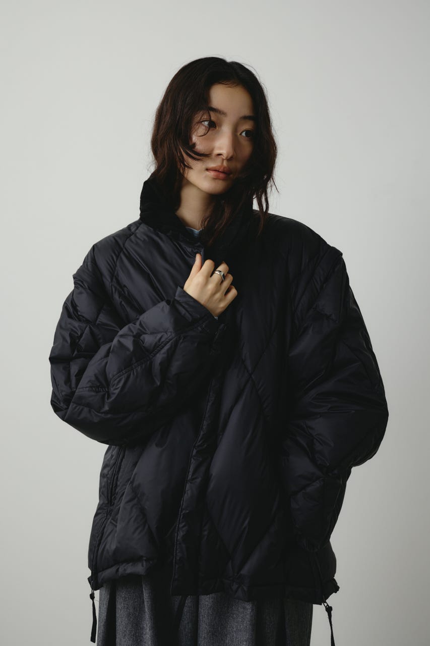 【別注】TAIONデタッチャブルダウン BLK FREE