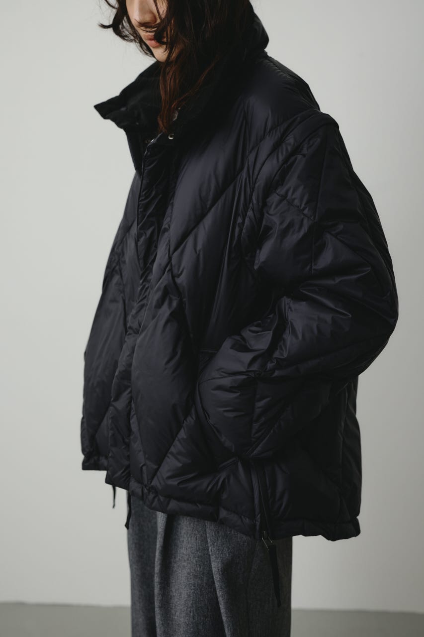 【別注】TAIONデタッチャブルダウン BLK FREE