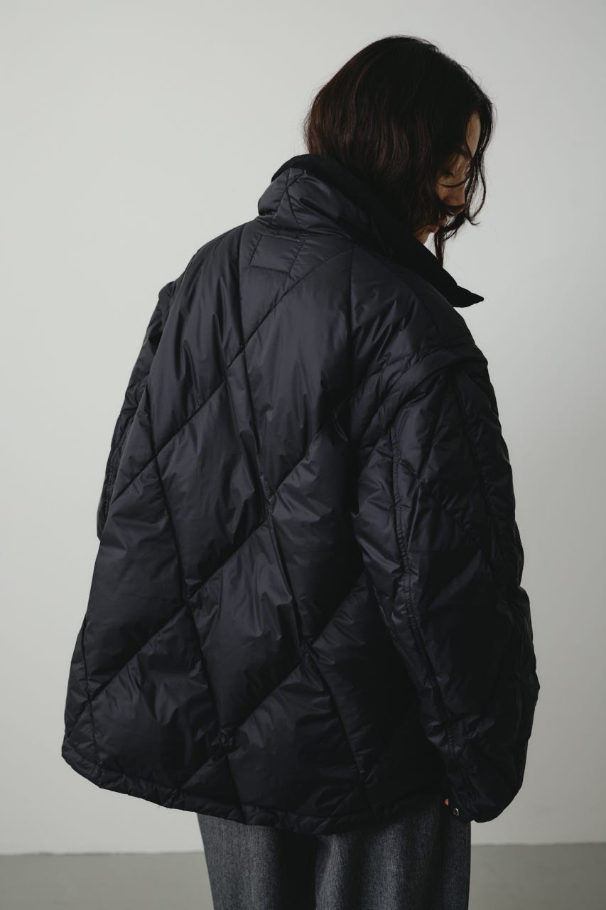 【別注】TAIONデタッチャブルダウン BLK FREE