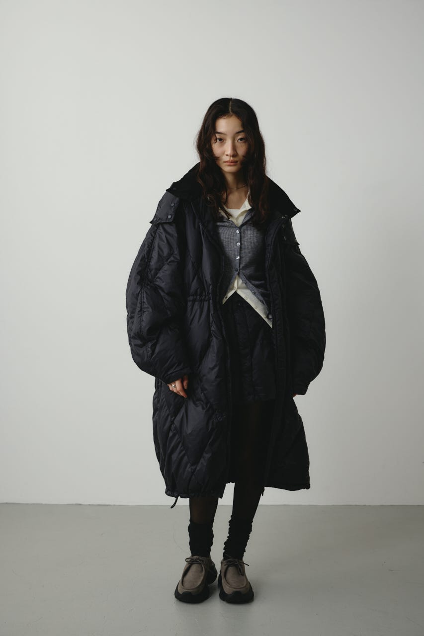 【別注】TAIONロングダウン BLK FREE