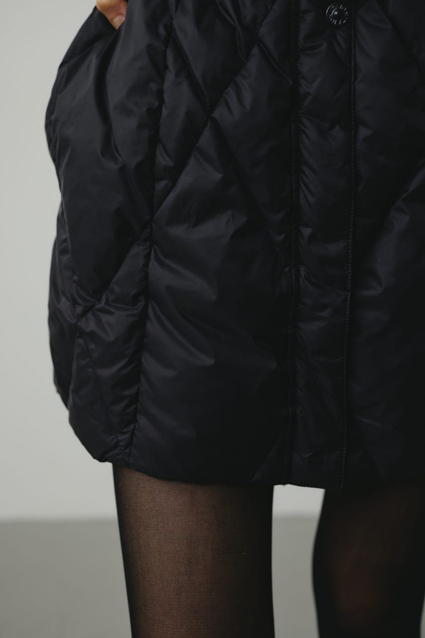 【別注】TAIONダウンミニスカート BLK S