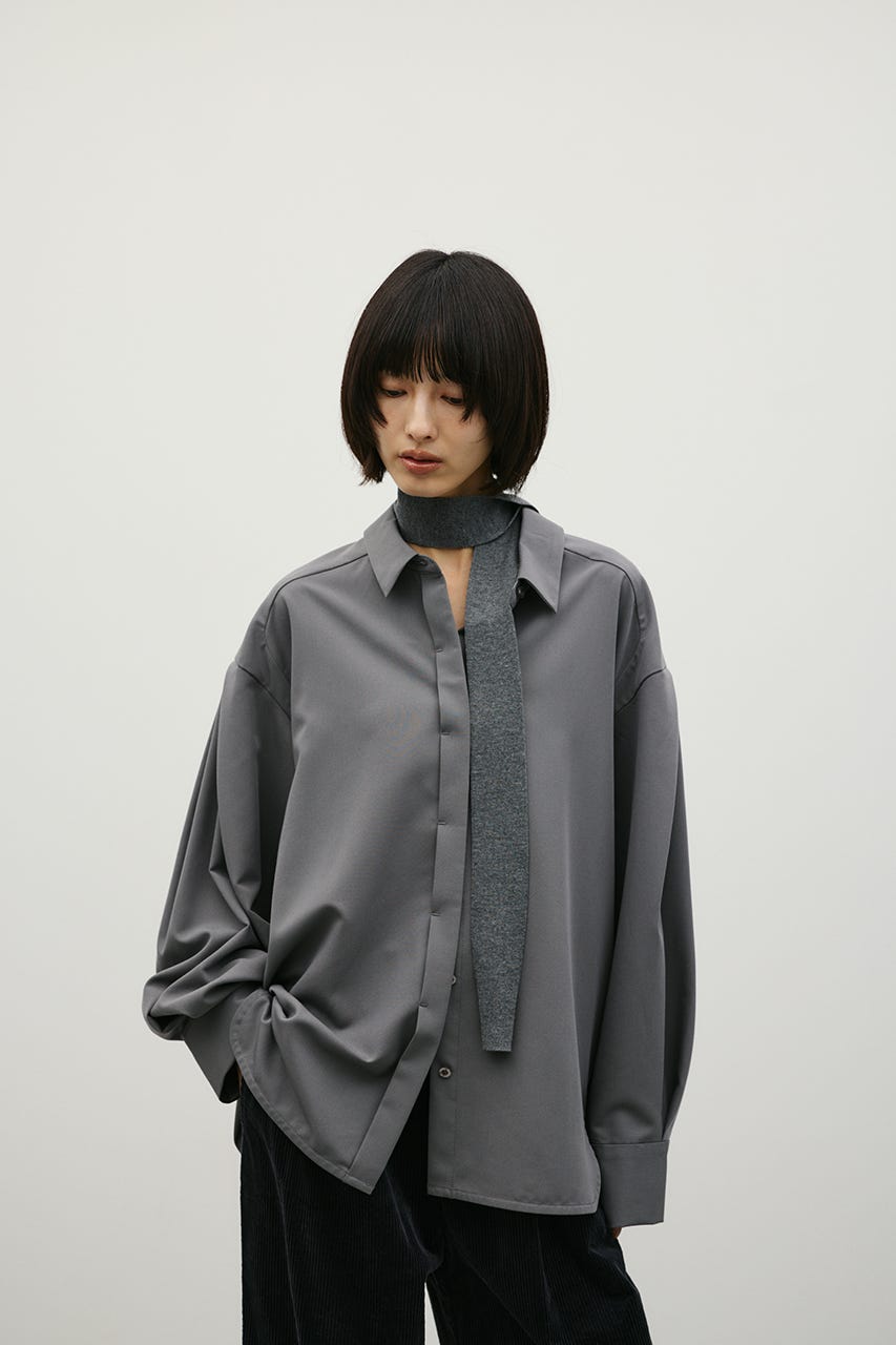 ストリングシャツ GRY FREE