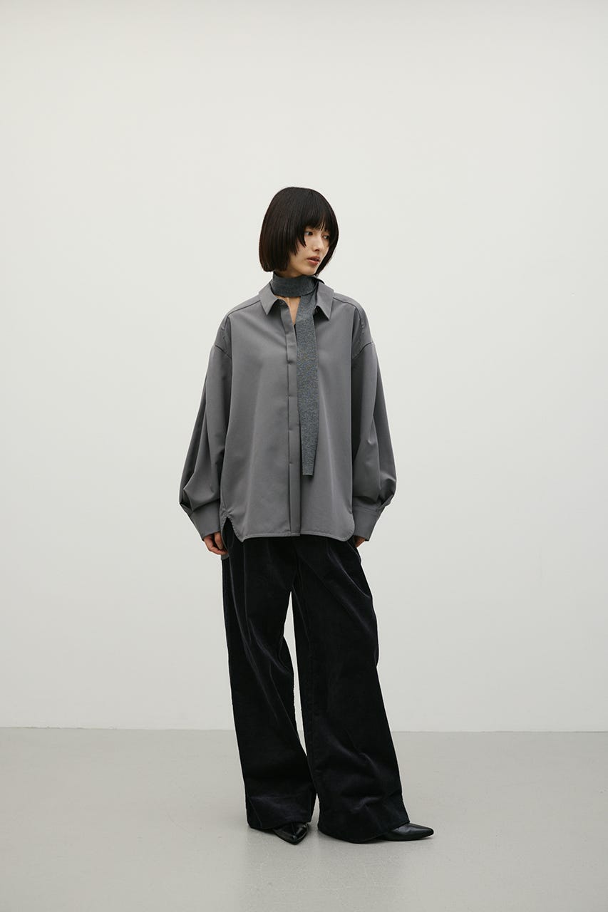 ストリングシャツ GRY FREE