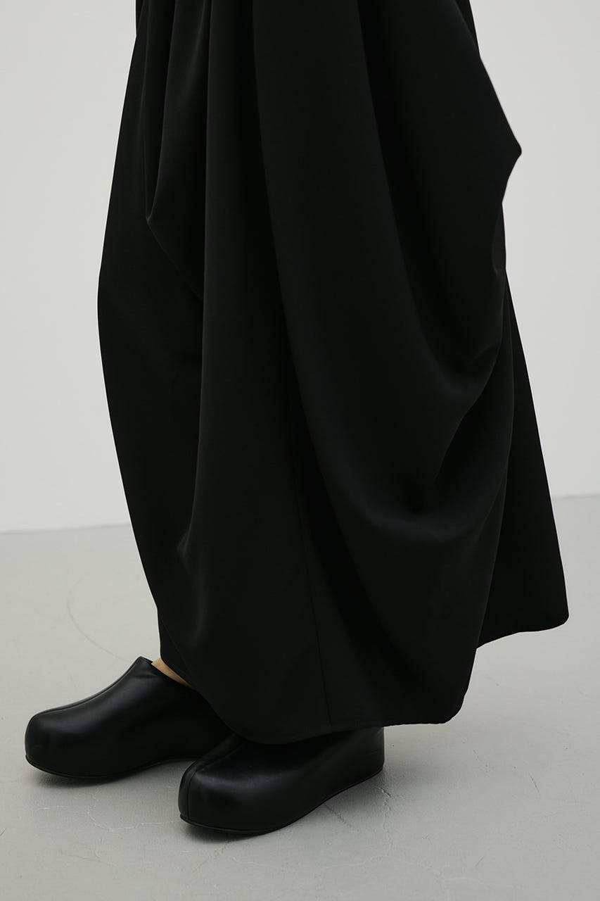 ドレープタックスカート BLK M
