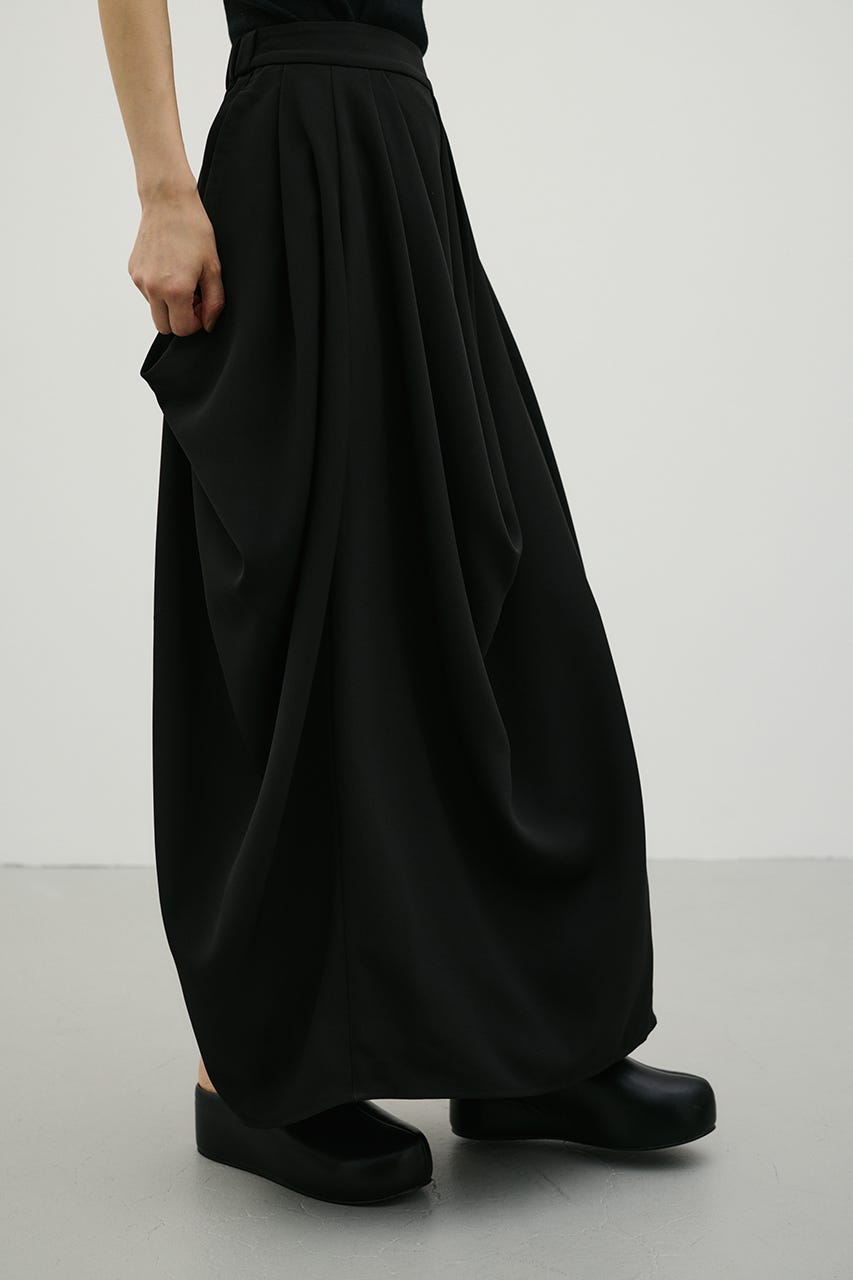 ドレープタックスカート BLK M