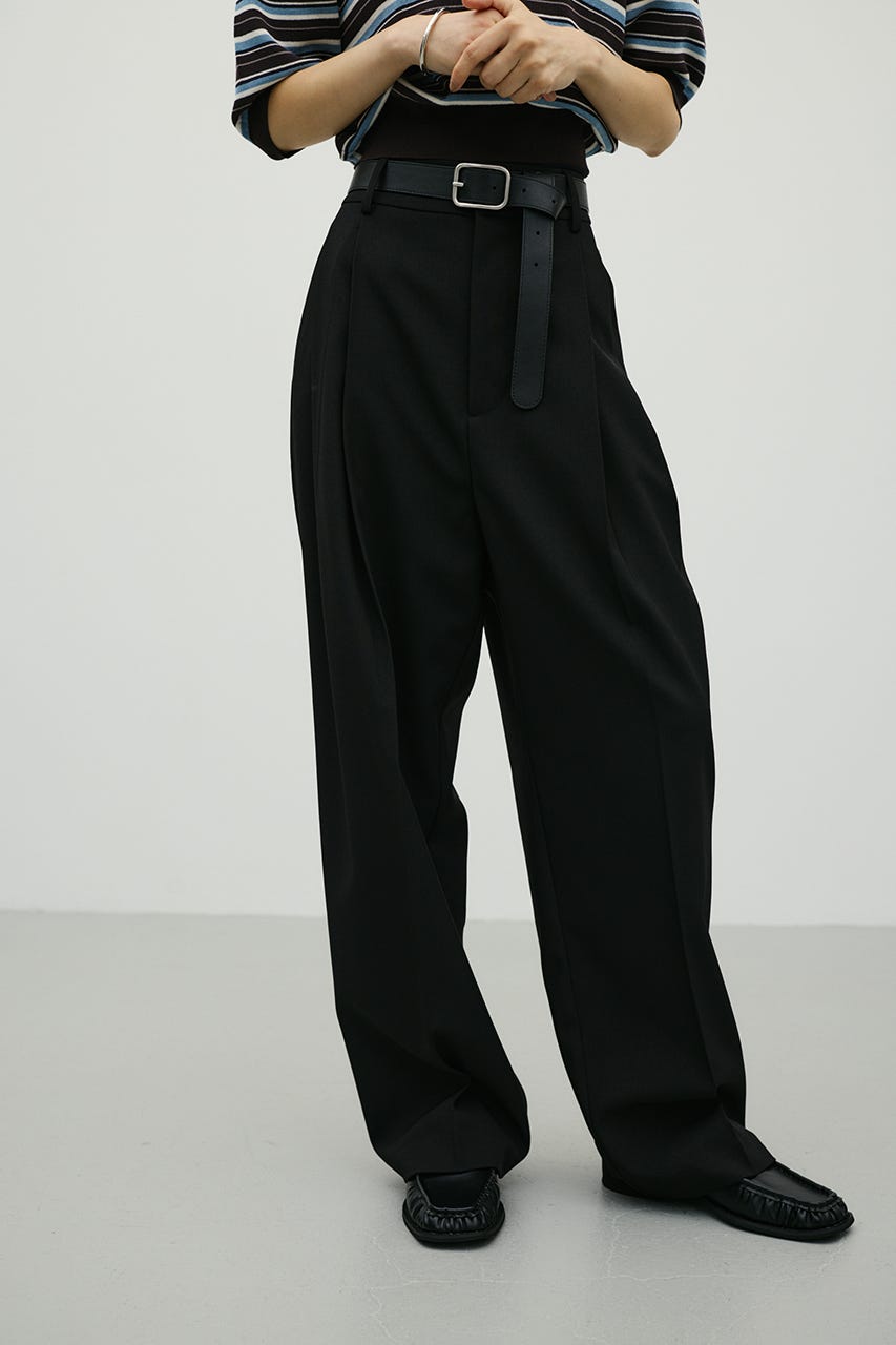 STYLEMIXER | ベーシックツータックパンツ (パンツ ) |SHEL'TTER WEBSTORE