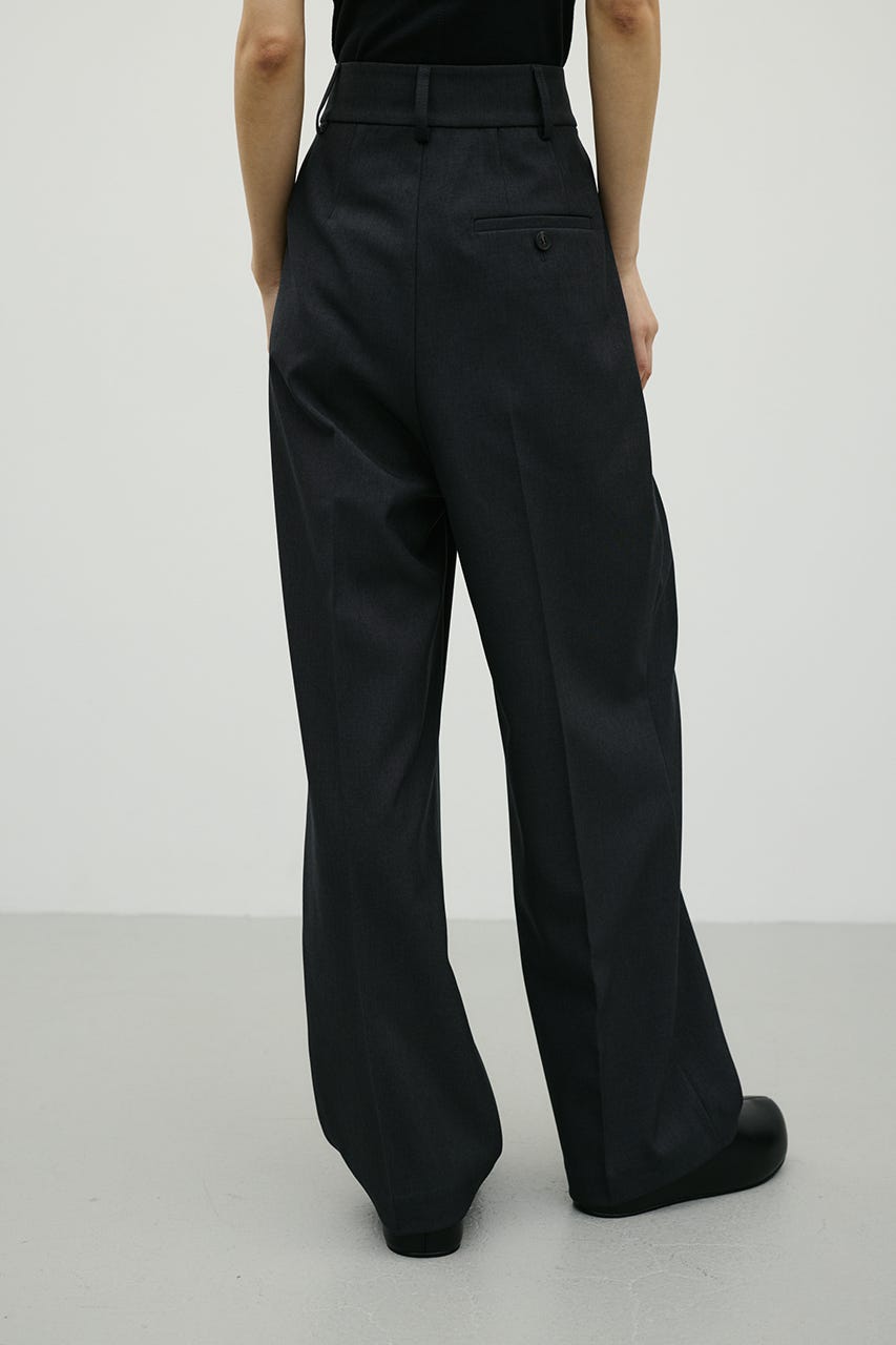 ベーシックツータックパンツ GRY M