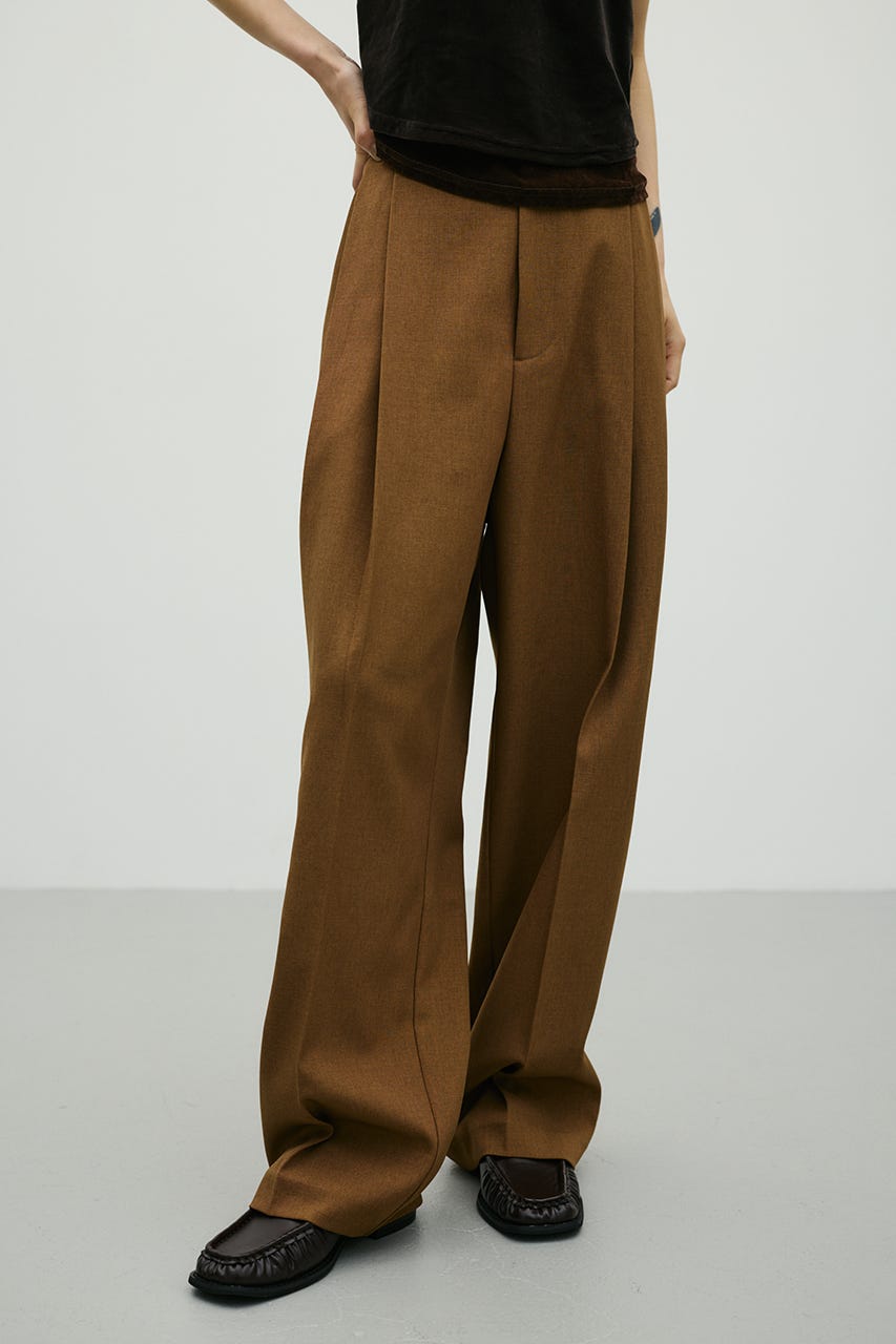STYLEMIXER | ベーシックツータックパンツ (パンツ ) |SHEL'TTER WEBSTORE