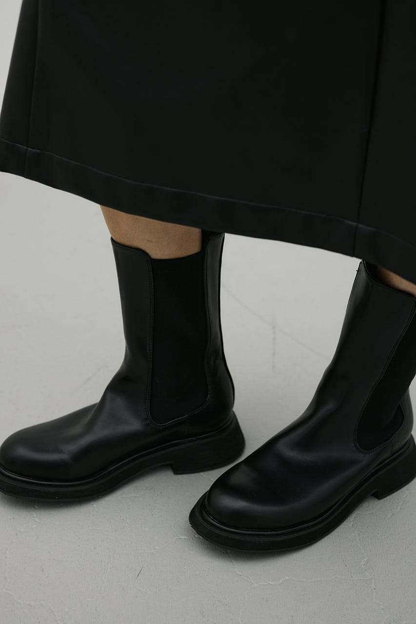 サイドゴアブーツ BLK M