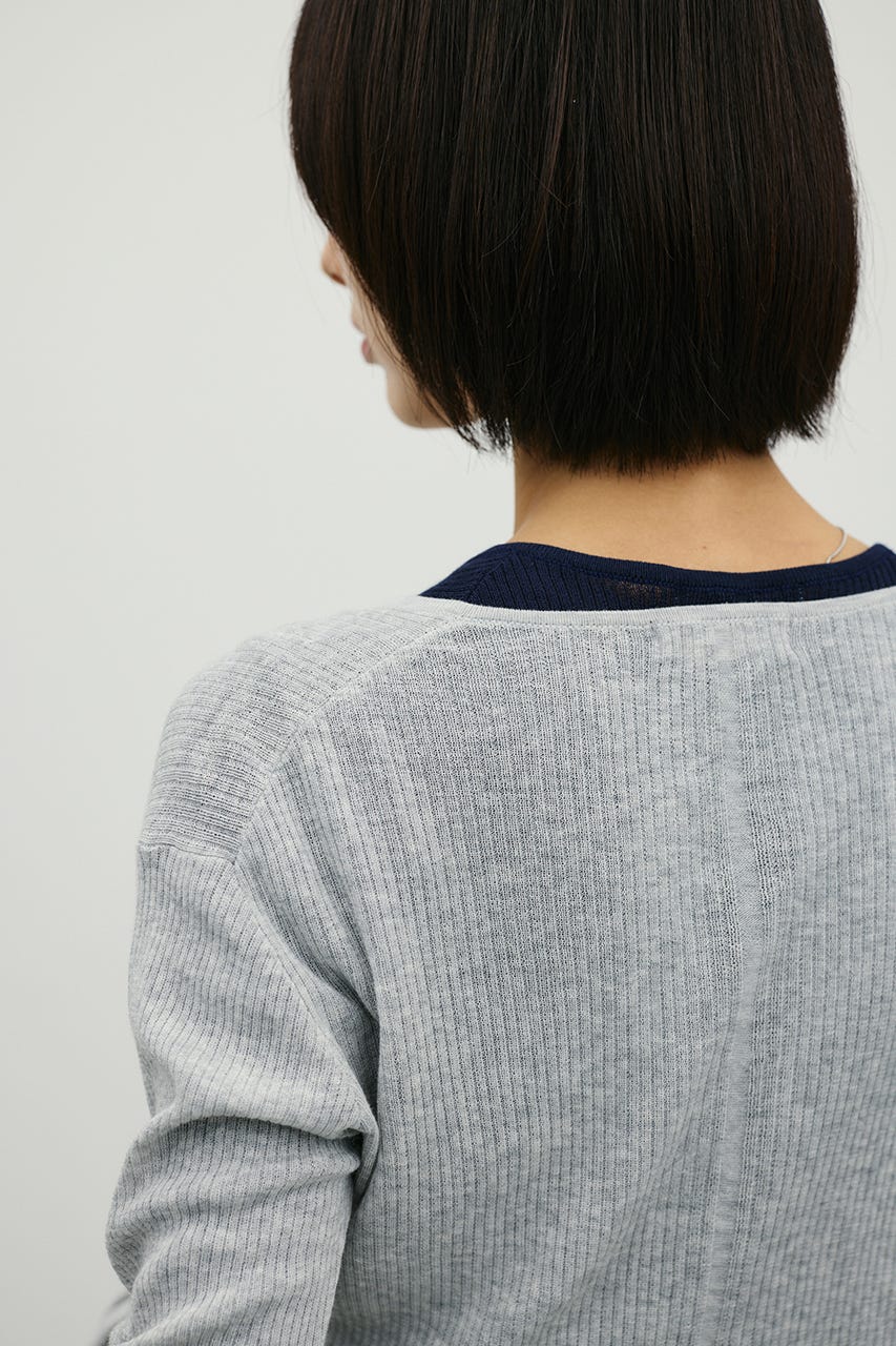 STYLEMIXER | ヘンリーネックシアーニット (ニット ) |SHEL'TTER WEBSTORE