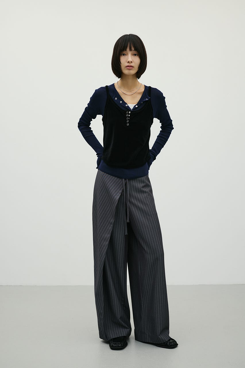 STYLEMIXER | ヘンリーネックシアーニット (ニット ) |SHEL'TTER WEBSTORE