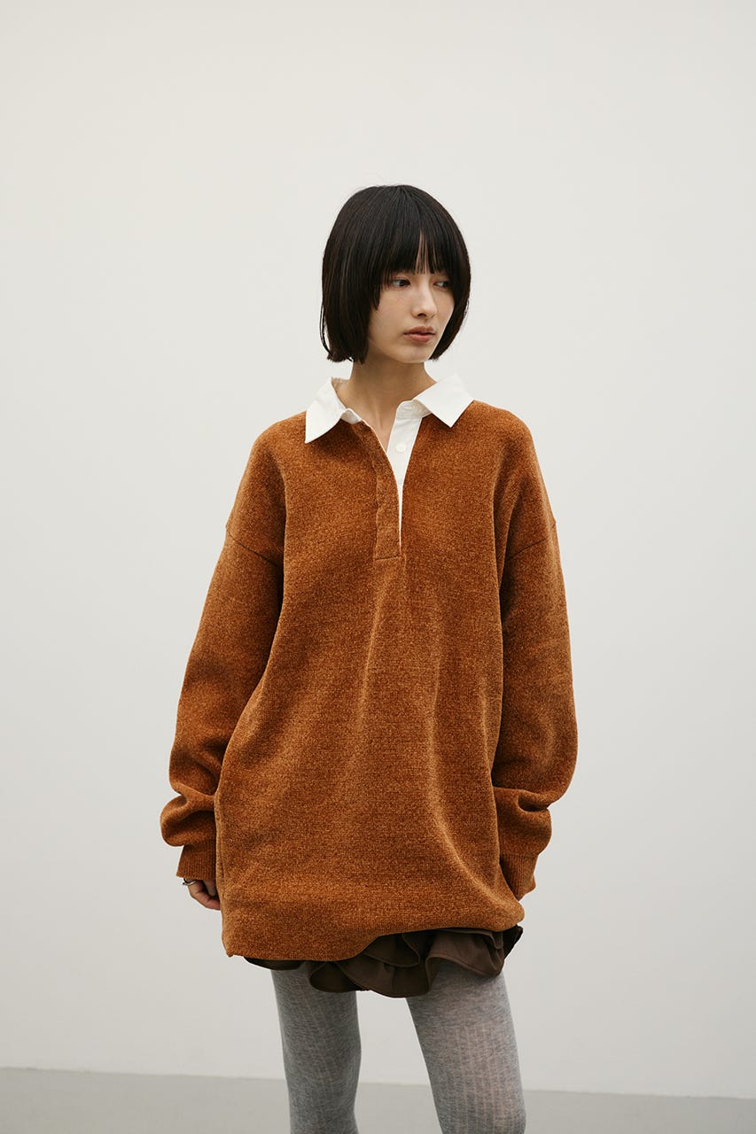 ラガーニットトップ CAM M