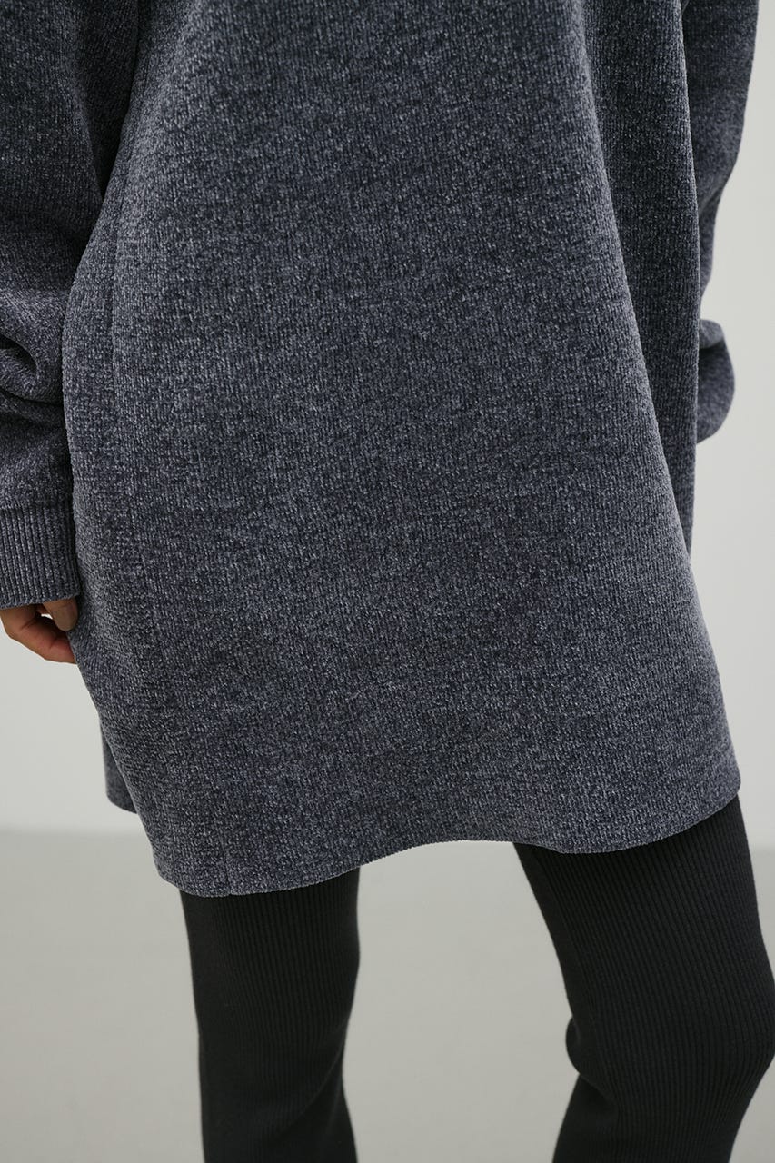ラガーニットトップ GRY S