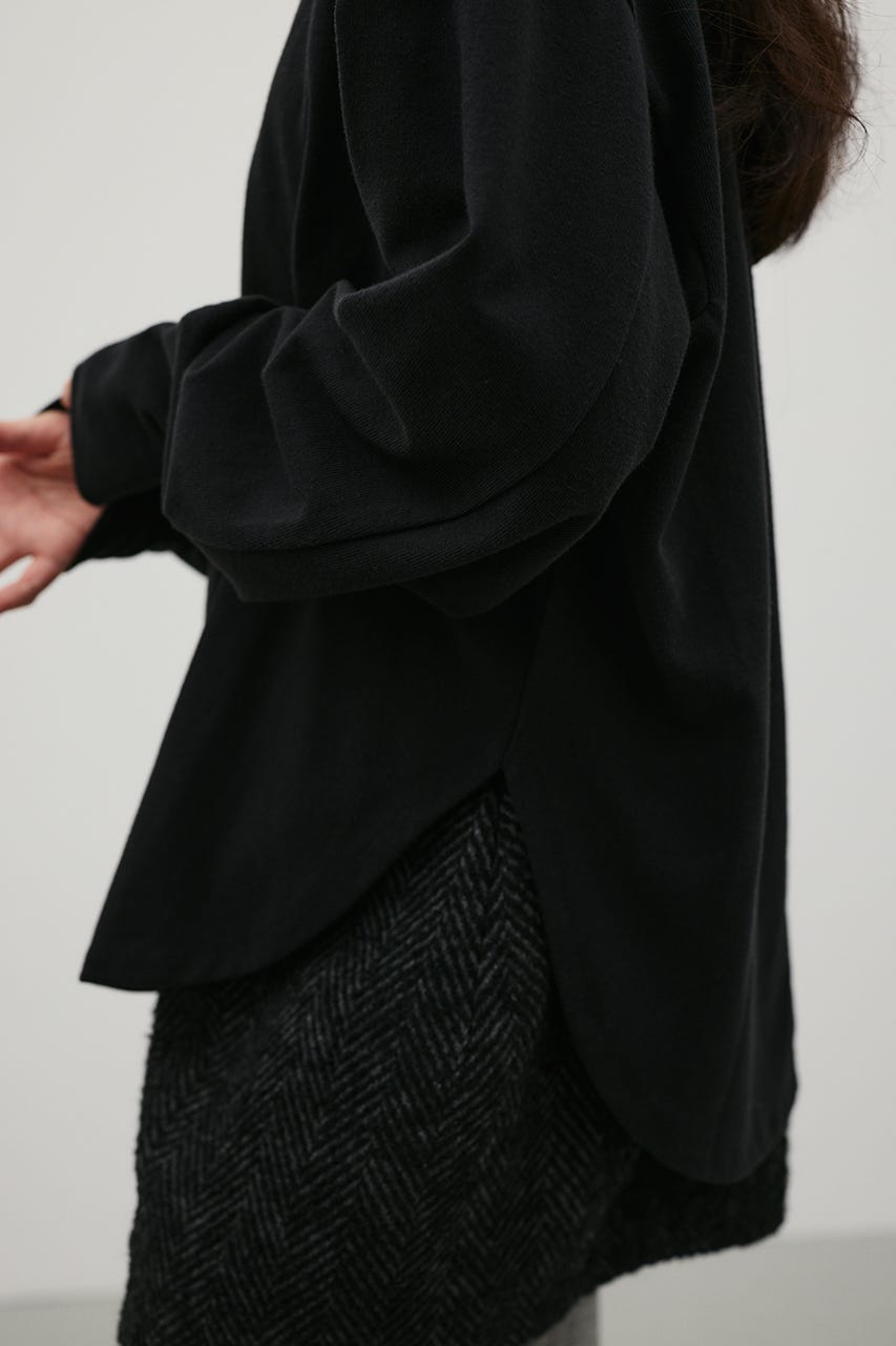 ルーズカットトップ BLK FREE