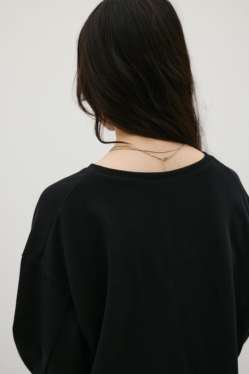 ルーズカットトップ BLK FREE
