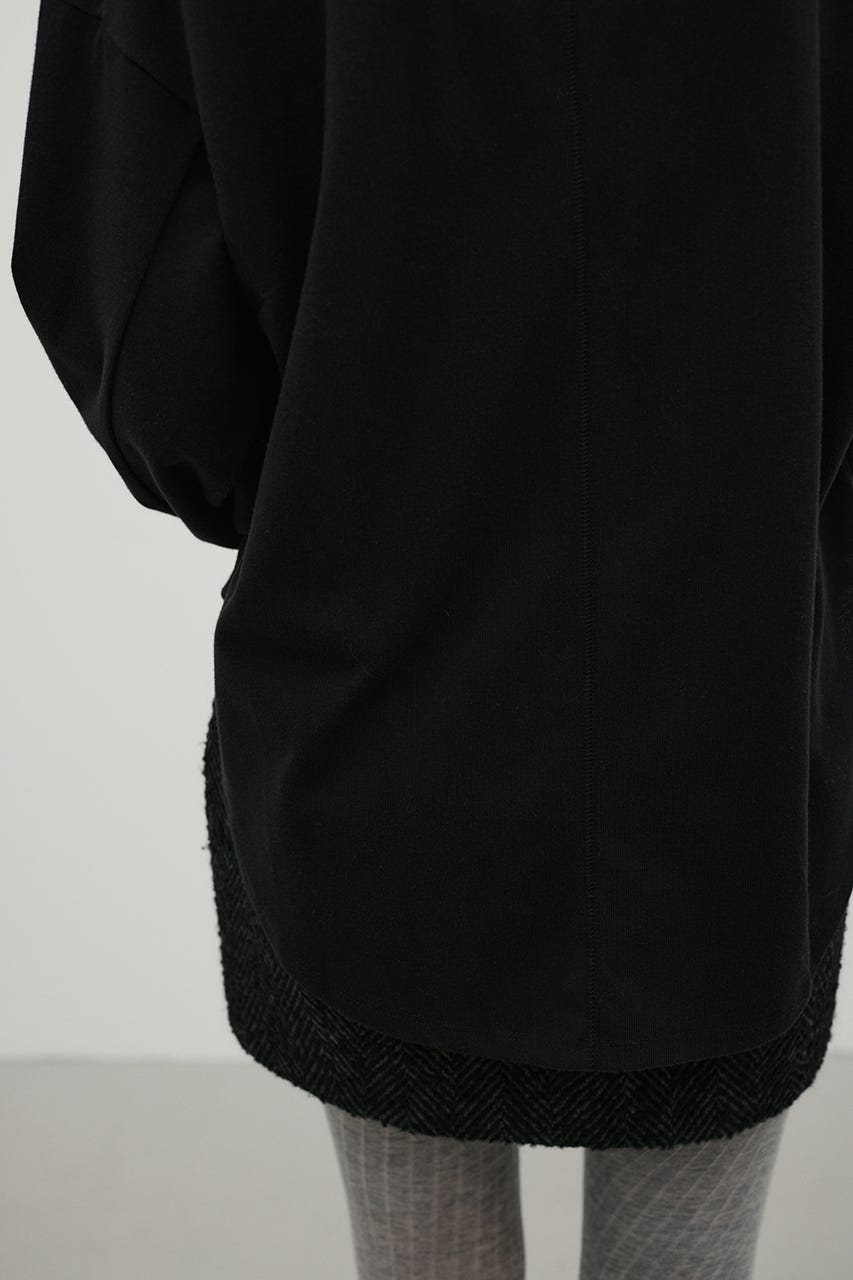 ルーズカットトップ BLK FREE