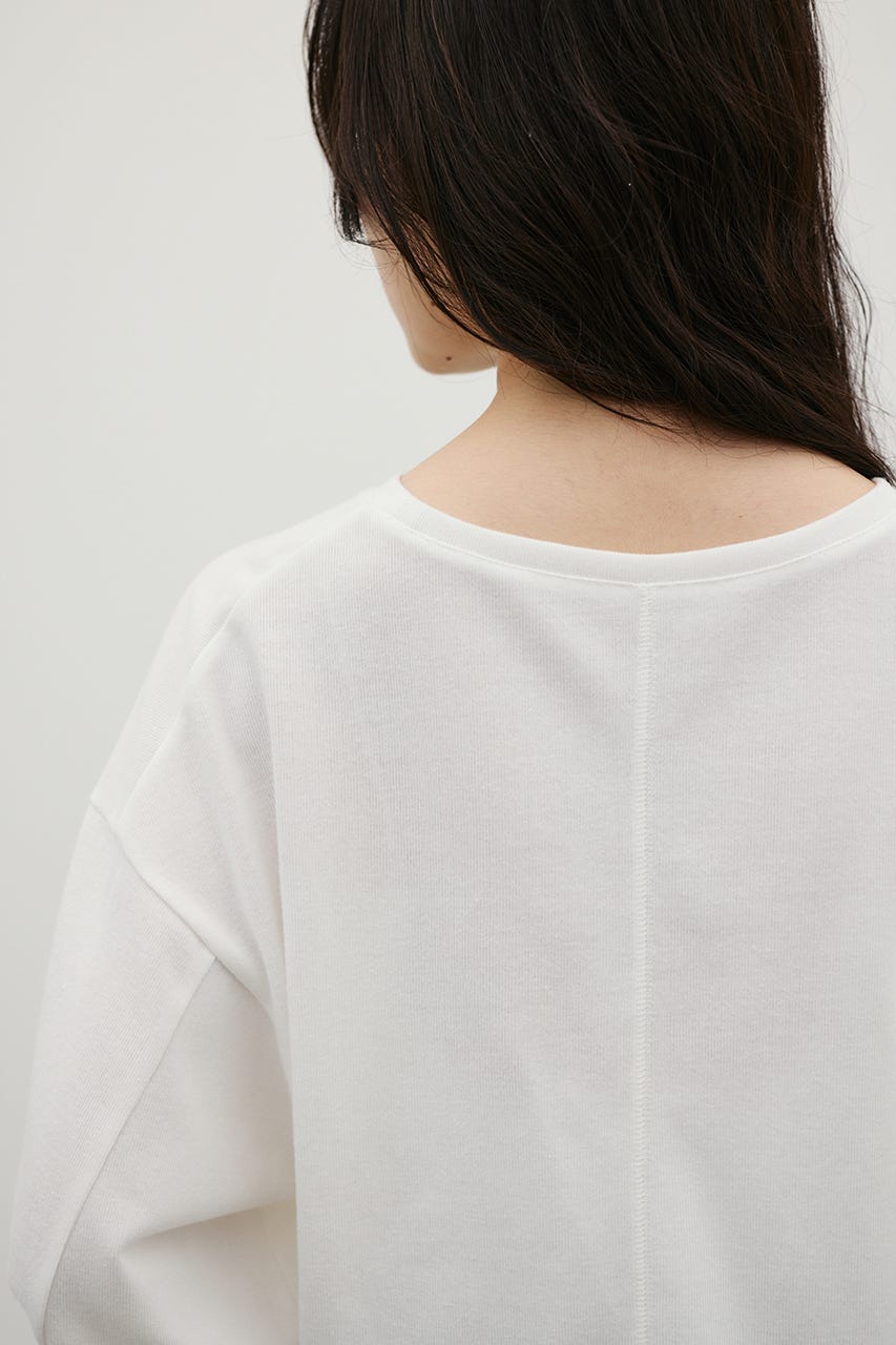 ルーズカットトップ WHT FREE