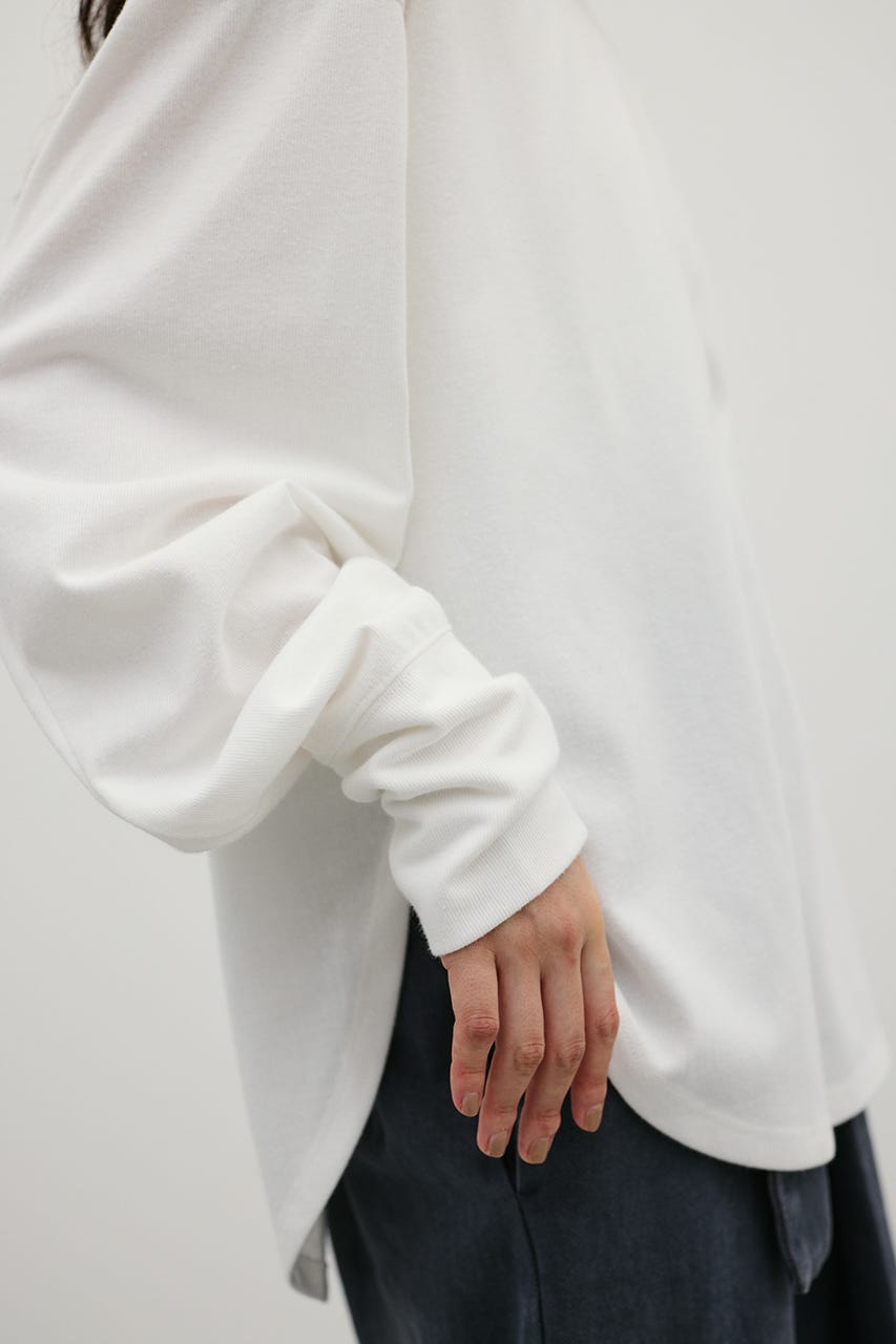 ルーズカットトップ WHT FREE