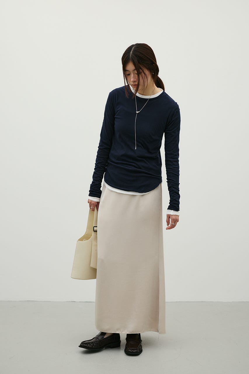 ロングスリーブスキントップ NVY FREE