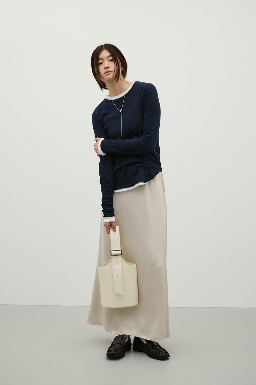 ロングスリーブスキントップ NVY FREE