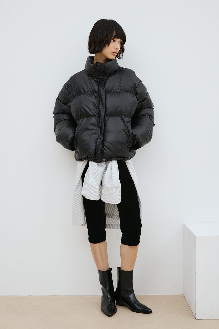 パッファースタンドブルゾン BLK FREE