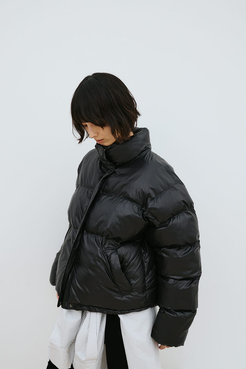 パッファースタンドブルゾン BLK FREE