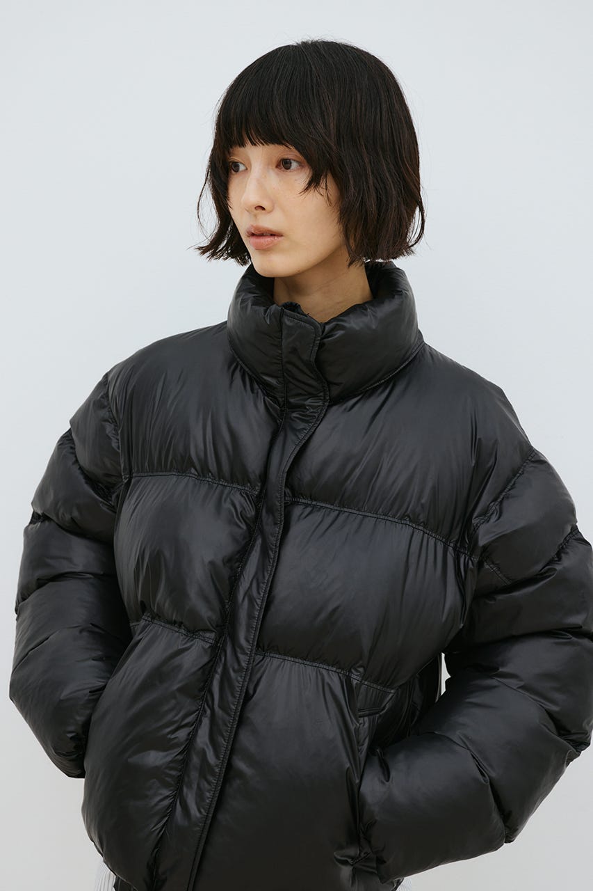パッファースタンドブルゾン BLK FREE