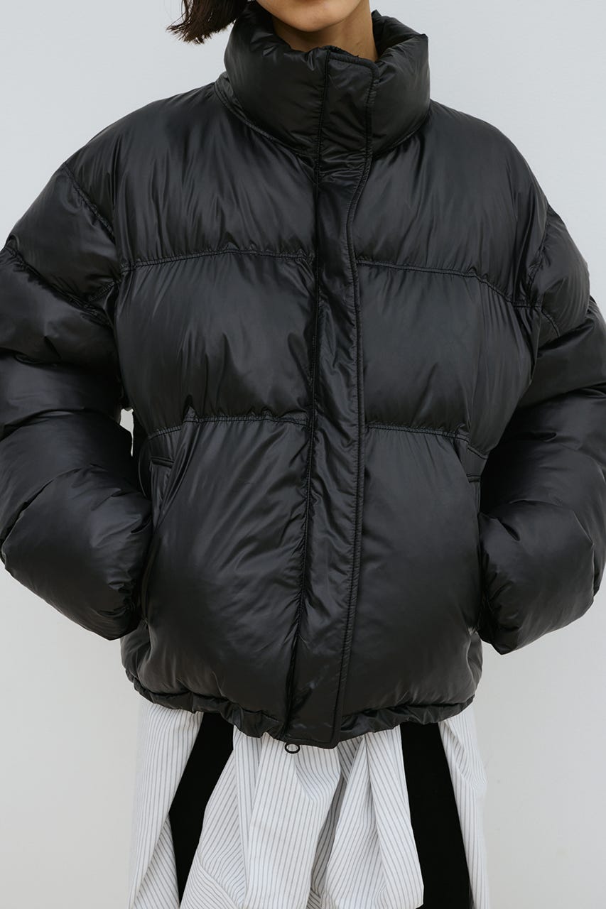 パッファースタンドブルゾン BLK FREE