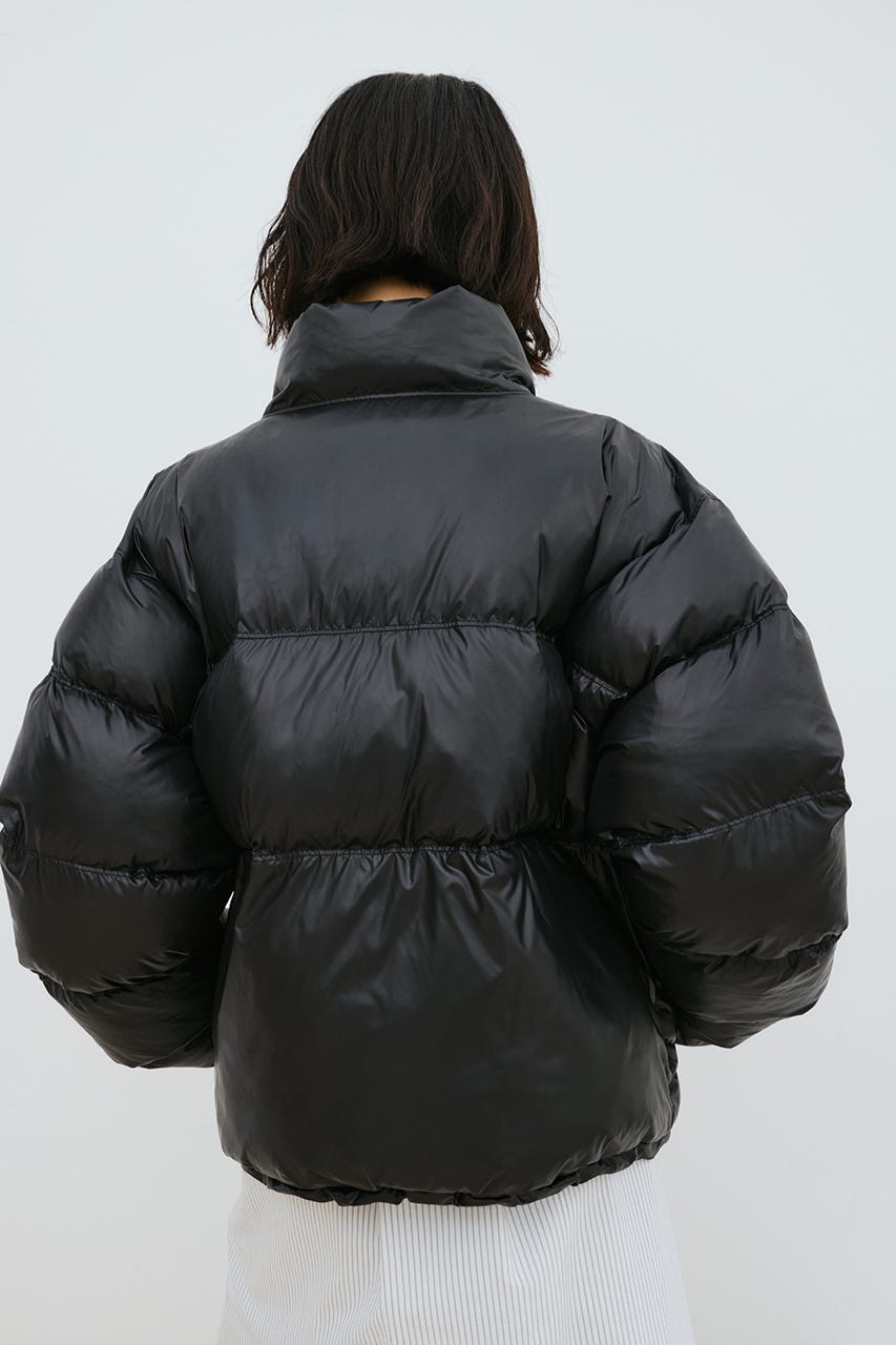 パッファースタンドブルゾン BLK FREE