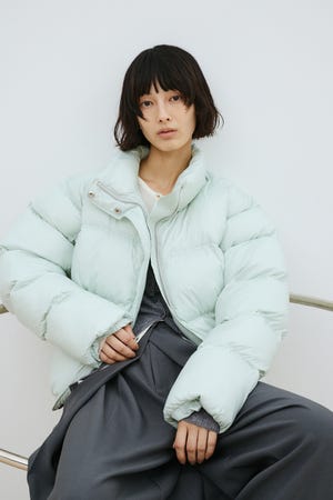 パッファースタンドブルゾン
