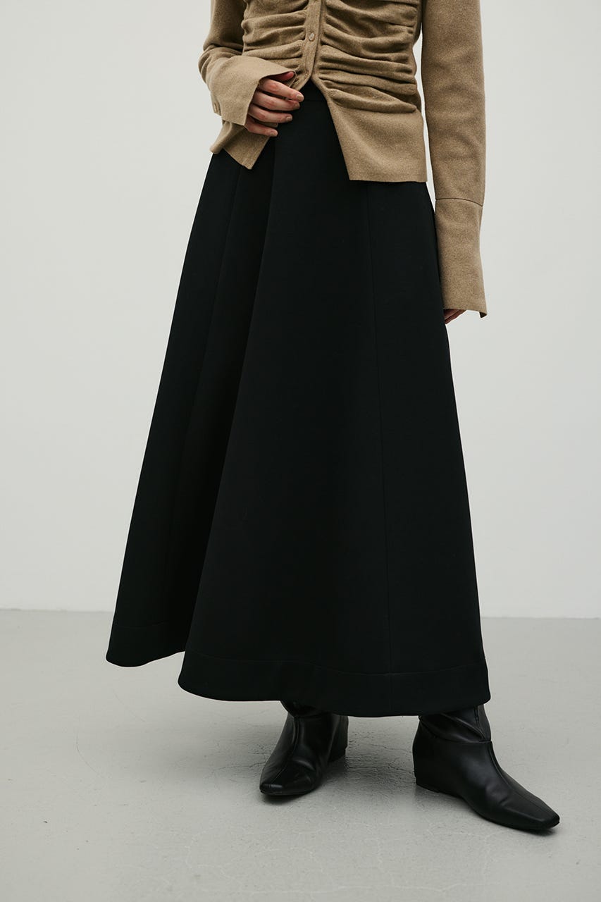 ダンボールフレアスカート BLK M