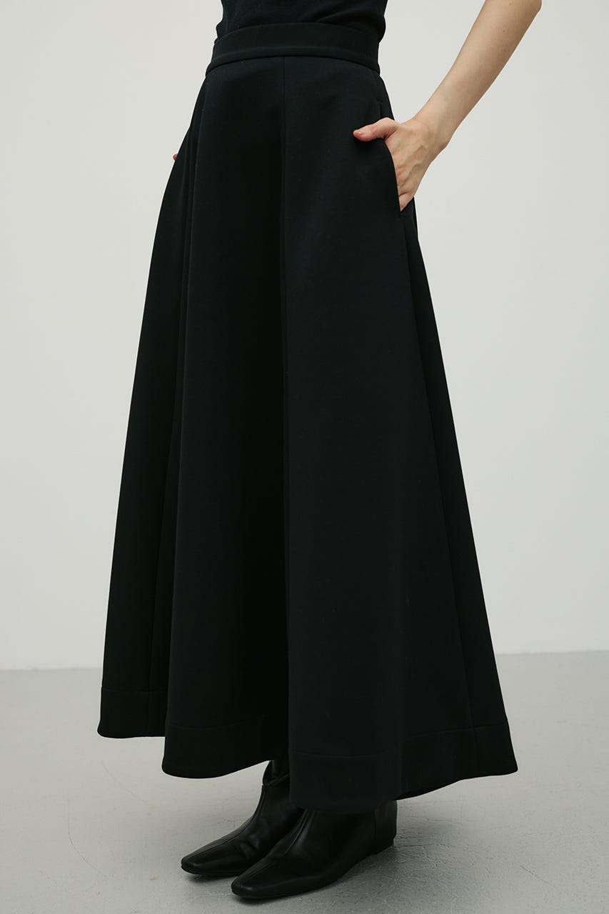 ダンボールフレアスカート BLK M
