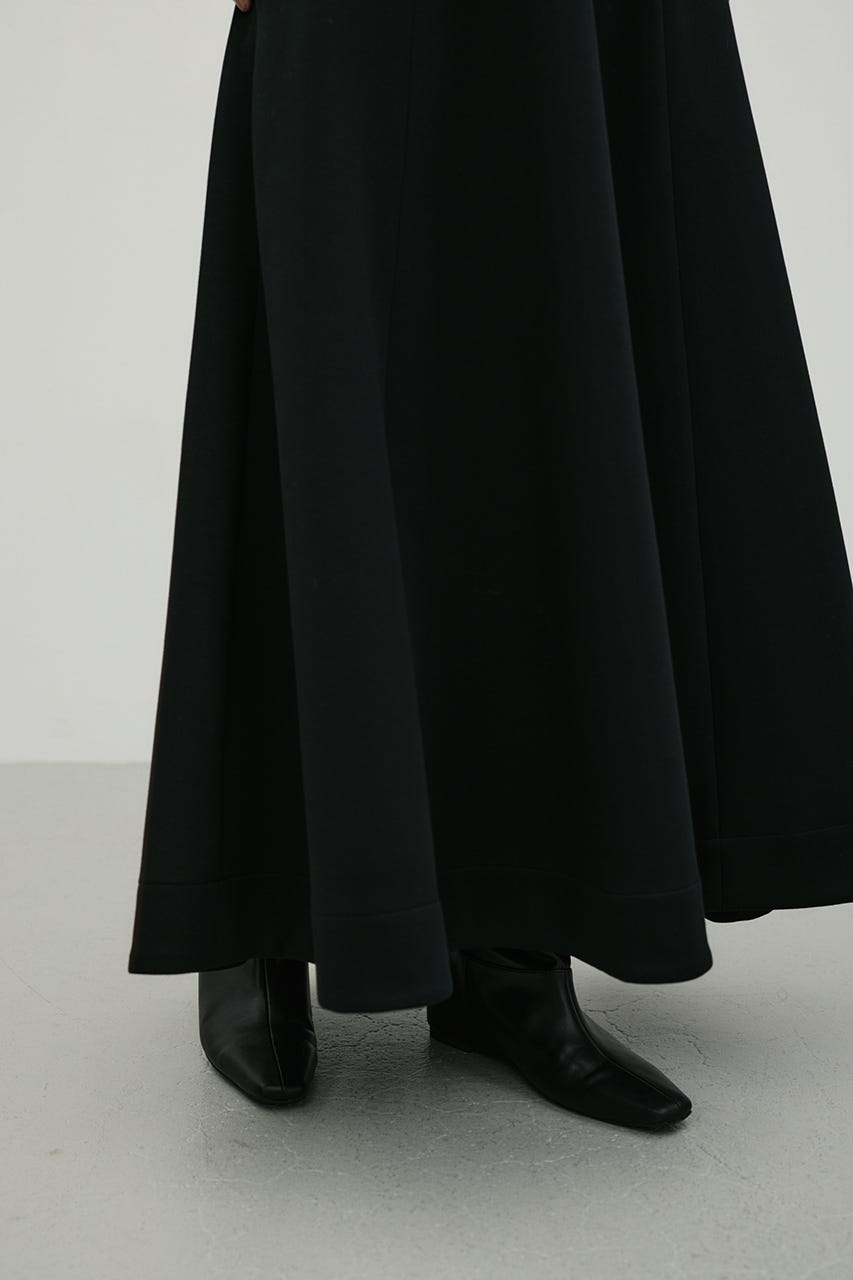 ダンボールフレアスカート BLK M