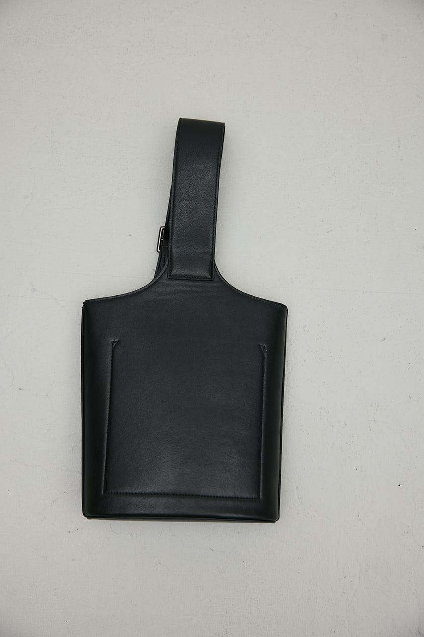 ワンハンドルバケットバッグ BLK FREE