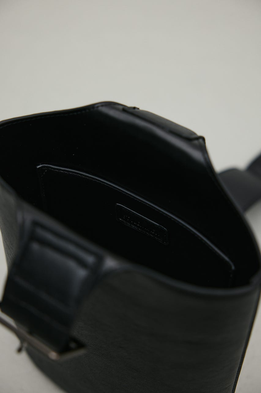 ワンハンドルバケットバッグ BLK FREE