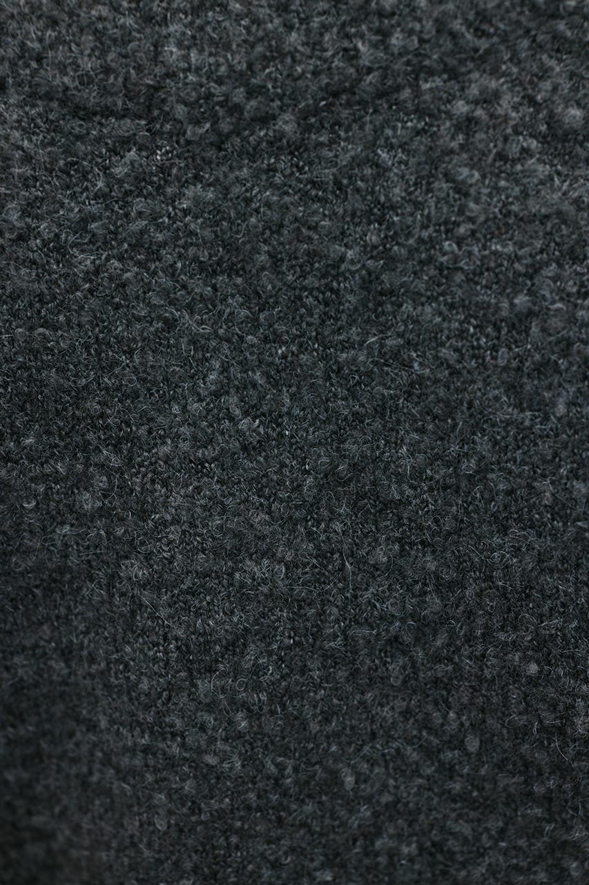 ブークレーショートニット C.GRY FREE