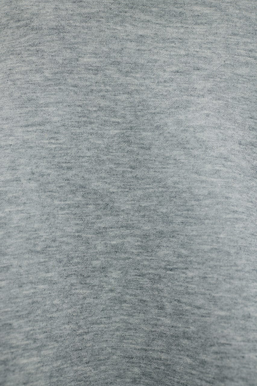 フロントジップダンボールスウェット GRY FREE