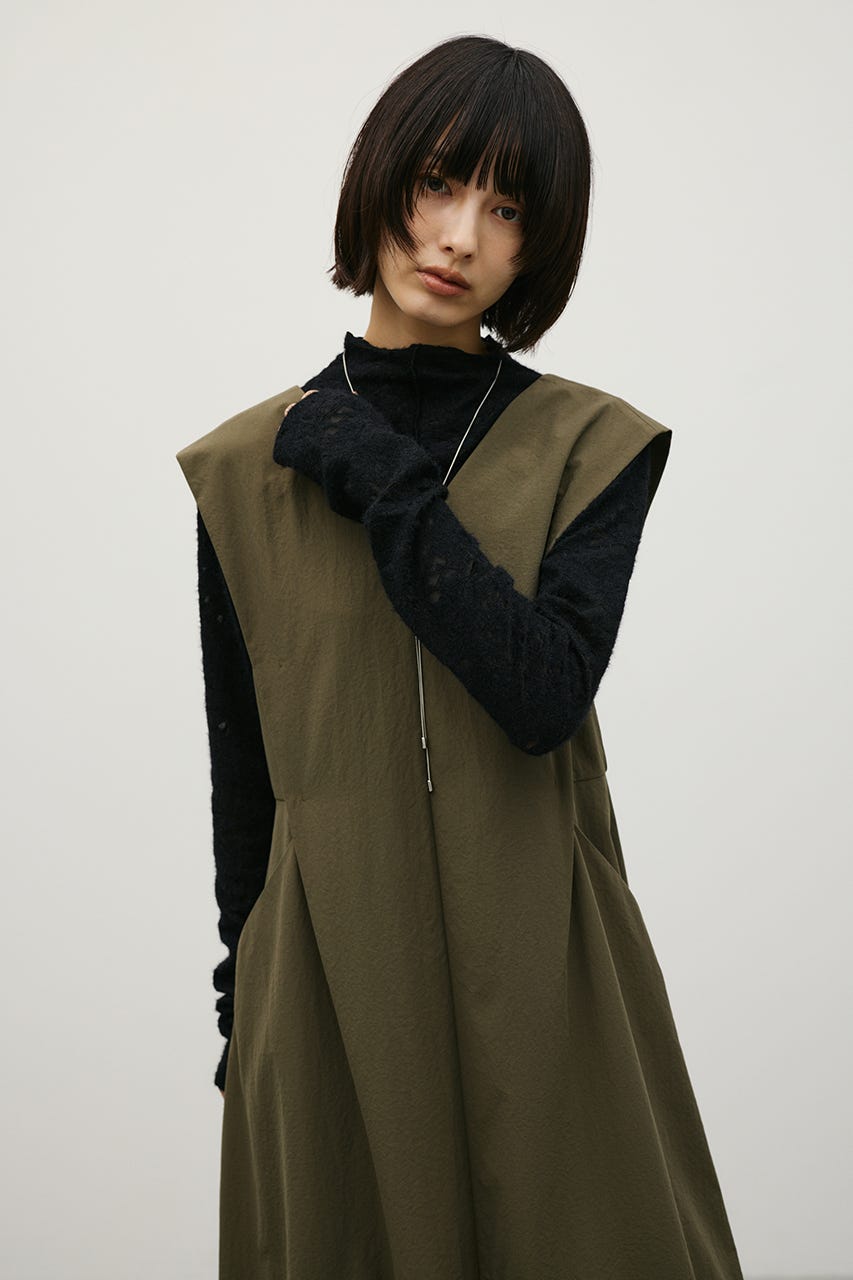 ティアードバルーンワンピース KHA M
